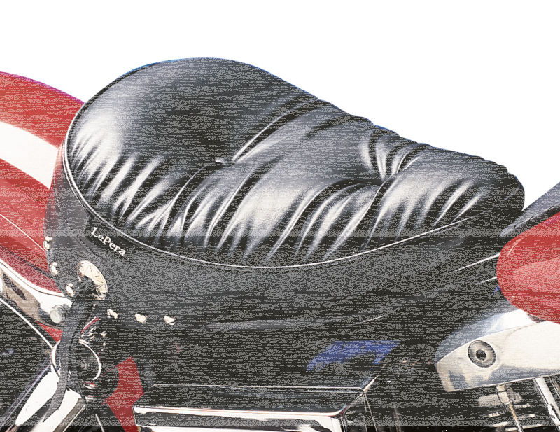 Solo seat plush with concho/studs FX-FLH (GB)