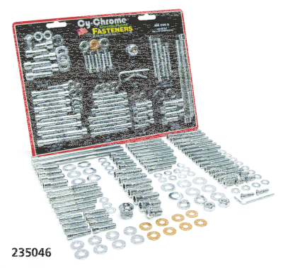Chrome allen head motorscrewset FXR82-83 (GB)