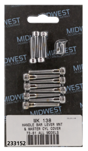 Chrome allen head screws lever/mast.cyl (GB)