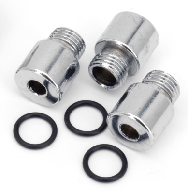 Chrome allen head screws 3pcs pump plug (GB)