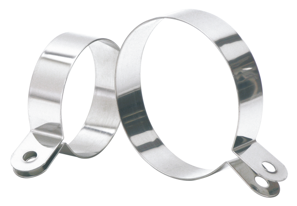 Supertrapp Clamp center pull 4.5" stainl (GB)