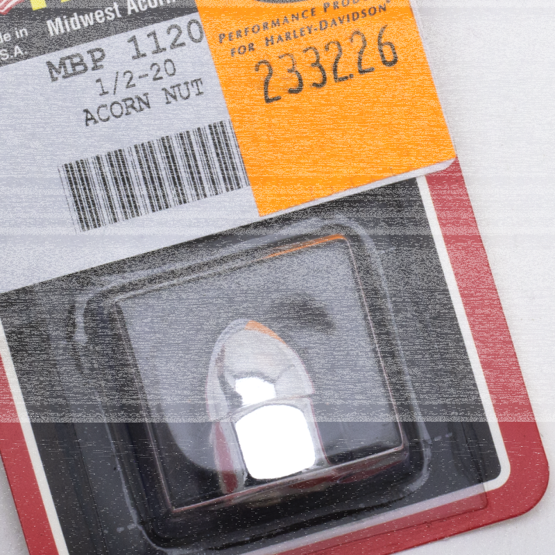 Chrome acorn nut 1/2-20 UNF (GB)