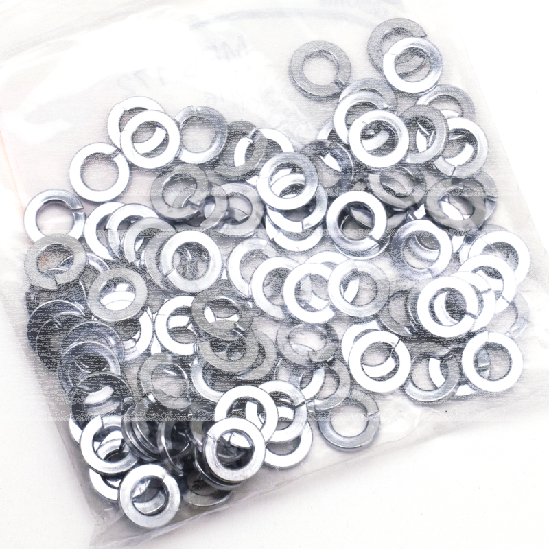 100pck Chrome lock washer 5/16 (GB)