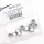 10pck Chrome nylock nuts 5/16-18 UNC