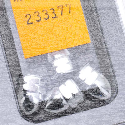 Blister Chrome acorn nuts M8 set/4 (GB)