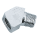 Chrome plated 45 degree fitting only