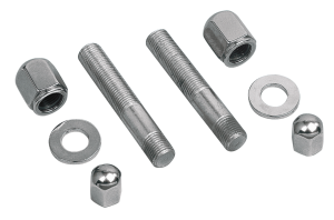 Shock stud kit + chrome nugget nuts BT. (GB)
