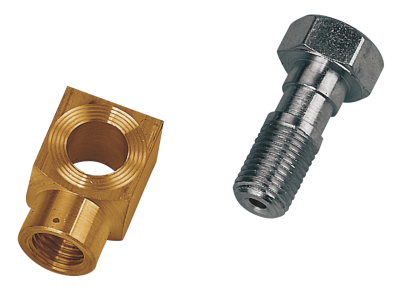 Wheel cylinder bolt zinc plated 58-72 HD (GB)