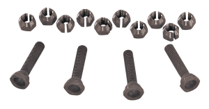 Tappet adj. screws 9/32"-32, set/4 (GB)