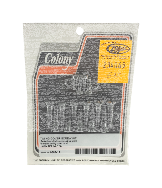 COLONY cam cover kit 45CI parkerized (GB)