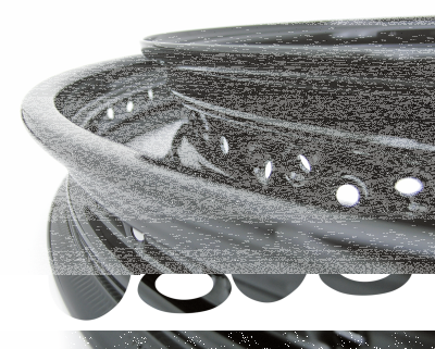 Rim black powdercoated 6.00x16-40H 05-up (GB)