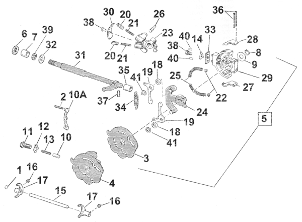 Pin, arm support (GB)
