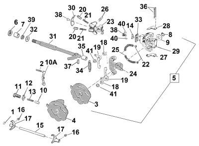 Shifter cam 52-76 (GB)