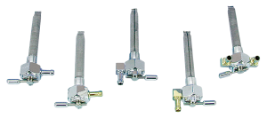 POWER FLO petcock single side outlet alu