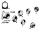 10pck Gasket, Intake Manifold 39-51, W, (GB)