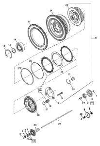 Clutch Housing Bearing BT11-17 (GB)