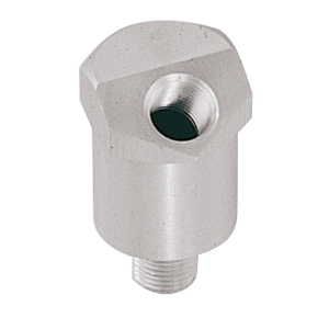 EVO pressure gauge adapter single, satin (GB)