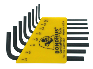 8-Piece hex key set short version