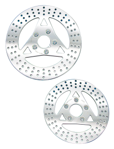 Polished Stainless brake disc 84-99 (GB)