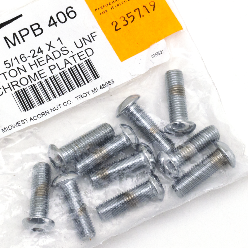 10pck Button head screws 5/16-24x1 UNF (GB)