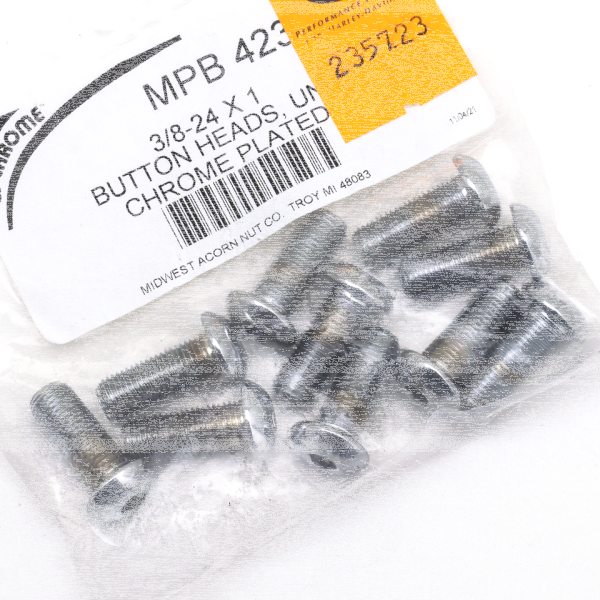 10pck Button head screws 3/8-24x1 UNF (GB)