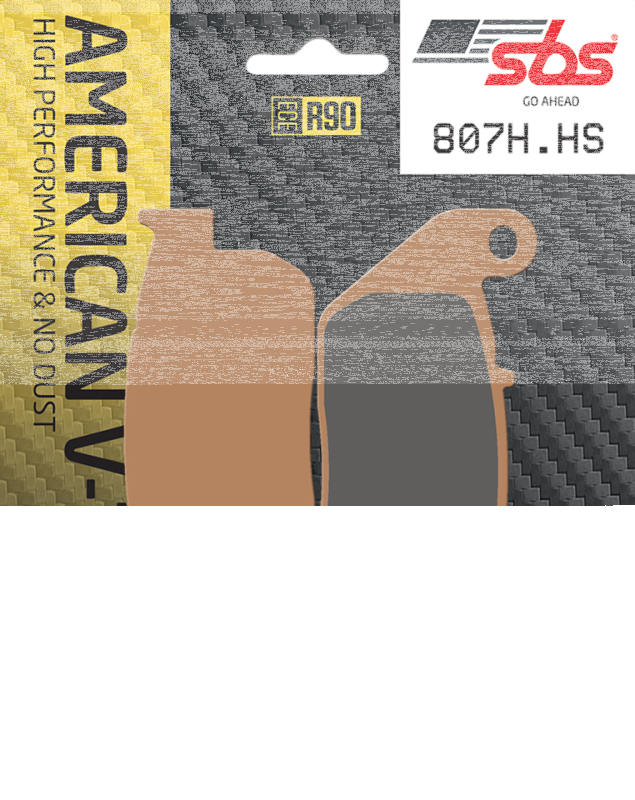 SBS HS Brake pads XL04-13 front (GB)
