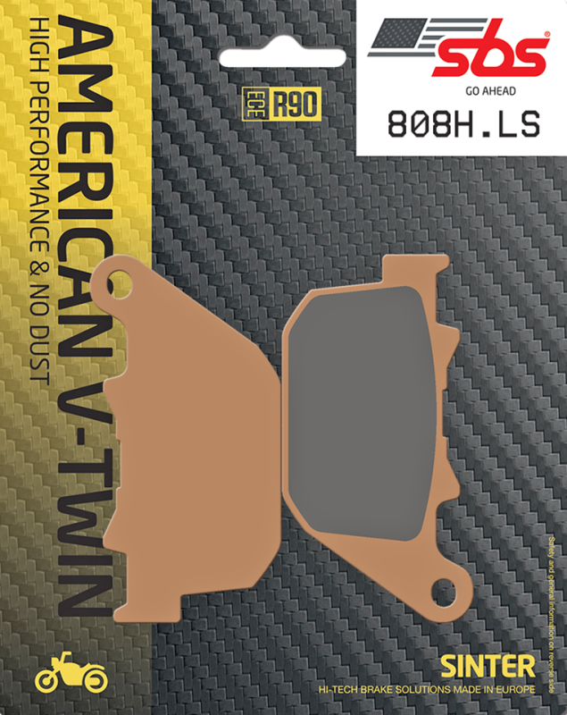 SBS Brake pads XL04-13 1200XR08-up rear (GB)