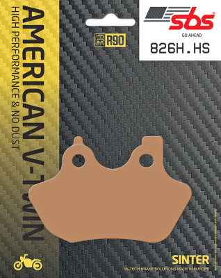 SBS HS FR brakepads BT00-07 XL00-03 (GB)
