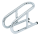 Pingel Permanent Mount wheel chock 3-1/2 (GB)