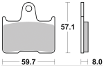 SBS rear brake pads XL14-22