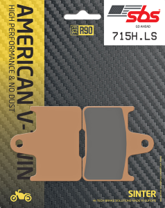 SBS rear brake pads XL14-22