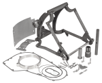 Complete SuperAss swingarm kit Softail