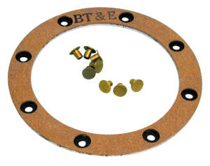 Clutch hub liner/Backing plate w/rivets (GB)