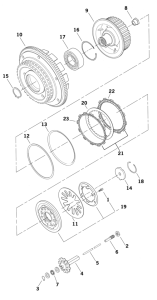 10pck Bolt, M6 x 15 w/ flange, (GB)