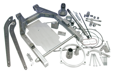 Wide-Ass swing arm kit FXD96-05 raw (GB)