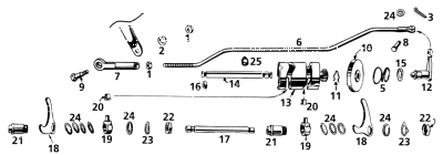 Shifting fork 41-up (GB)