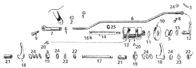Bushing, gear shifting fork 41-up (GB)