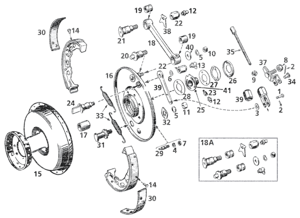 clevis pin/washer/cotter pin, all, chrom (GB)