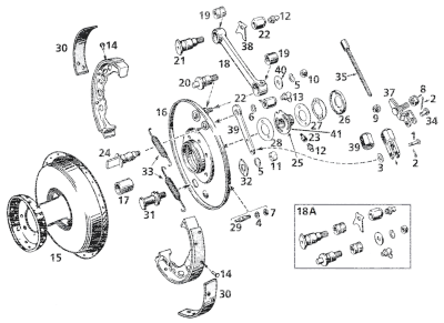 Washer, spring stabilizer front (GB)