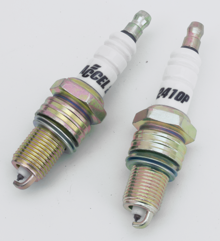 ACCEL white Platinum spark plugs 2410P (GB)