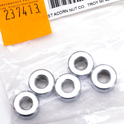 5pck Spacers 1/4"Ix5/8"Ox3/8"L chrome (GB)