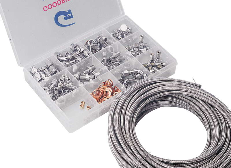 Goodridge Shop Kit starter UNF RVS (GB)