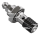 Banjo bolt w/bleeder nipple 3/8-24 Inox (GB)