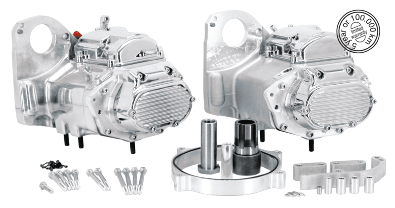 TPD 5-speed tranny Softail black (GB)