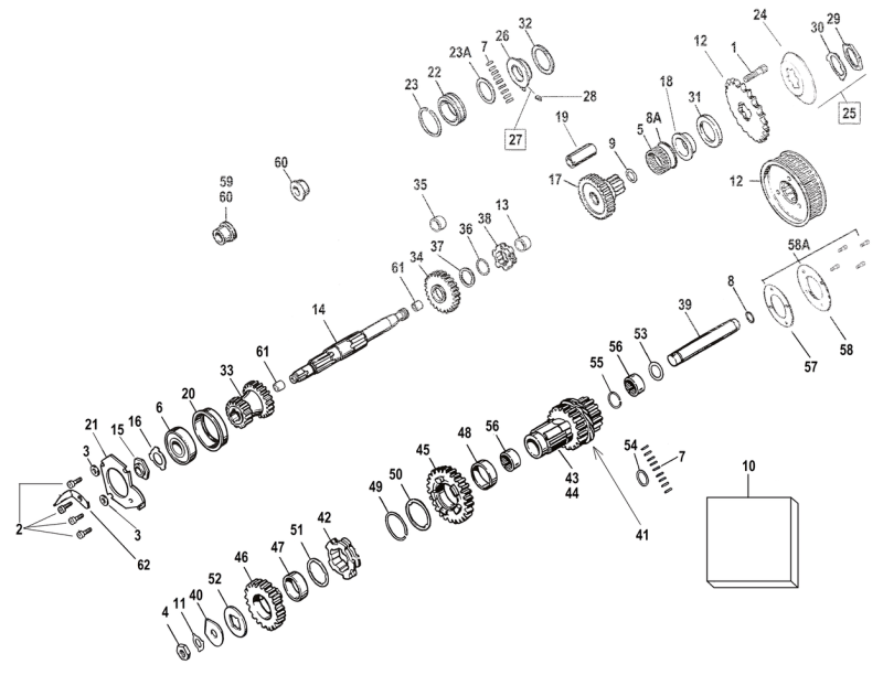 Outer bearing race BT37-E77 (GB)