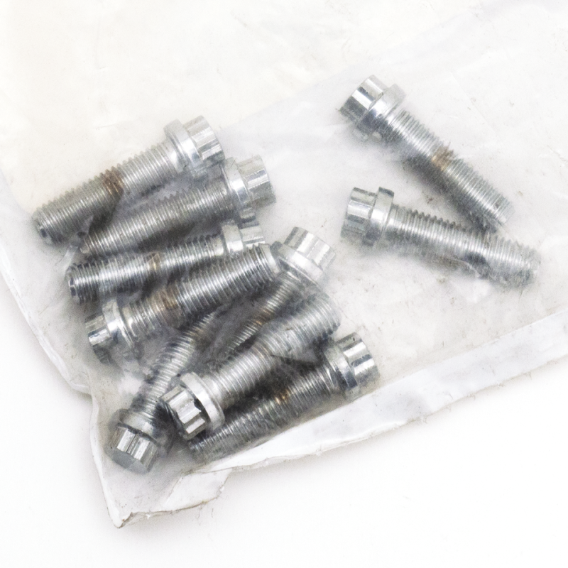 10pck 12-point screw 1/4-28x7/8", UNF (GB)