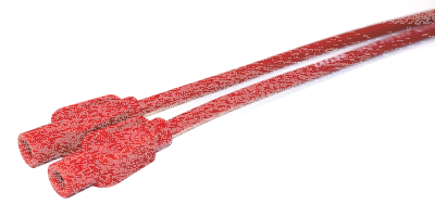 Universal 8mm Pro 180 kit red Metallic (GB)