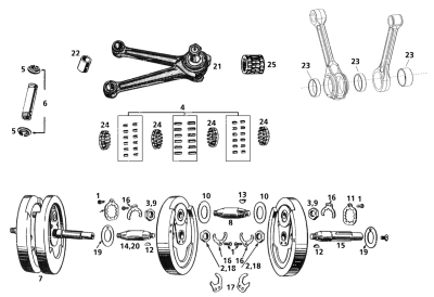 collar, trust, +070" O.S., DL/RL/WL/Serv (GB)