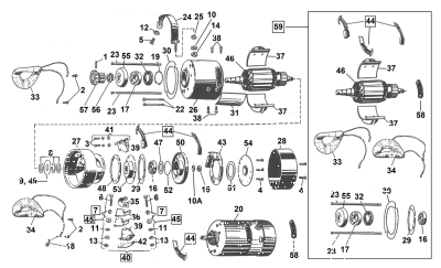 Pin generator gear (GB)
