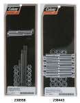 Chrome allen crankcase bolt kit XL77-90